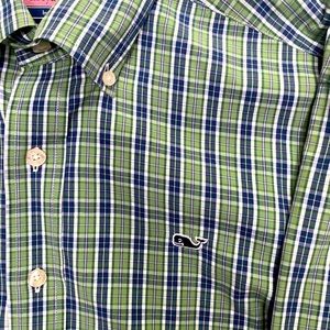 Mens Vineyard Vines LS Whale Shirt-Small